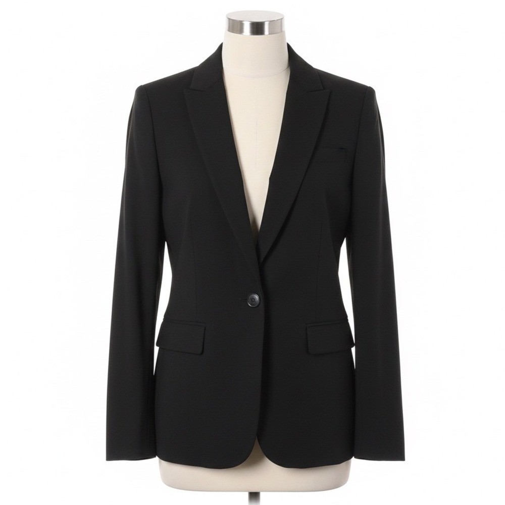 J Crew Ruby Red Tailored Blazer Preppy Classic Career Office Chic‎ Womens Size 2